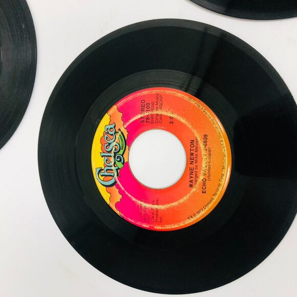 VTG Pop 45 RPM 7" Vinyl Records Tom Jones Anne Murray Hall & Oates Wayne Newton - Picture 7 of 11